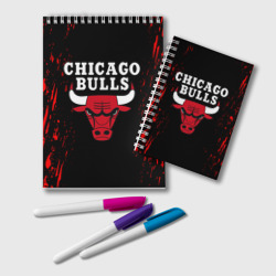 Блокнот Chicago bulls Чикаго буллс