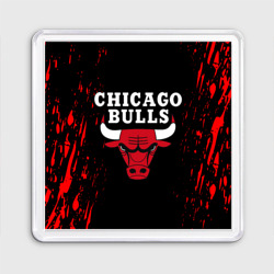 Магнит 55*55 Chicago bulls Чикаго буллс