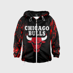 Детская ветровка 3D Chicago bulls Чикаго буллс