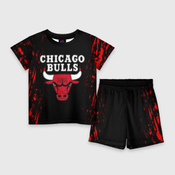 Детский костюм с шортами 3D Chicago bulls Чикаго буллс