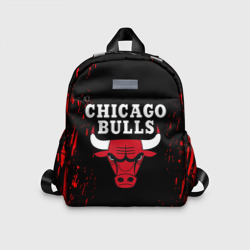 Детский рюкзак 3D Chicago bulls Чикаго буллс