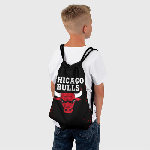 Рюкзак-мешок 3D Chicago bulls Чикаго буллс - фото 4
