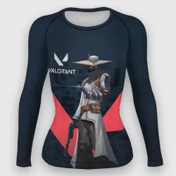 Женский рашгард 3D Cypher Valorant