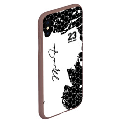 Чехол для iPhone XS Max матовый Michael Jordan 23 - фото 2