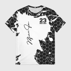 Мужская футболка 3D Michael Jordan 23