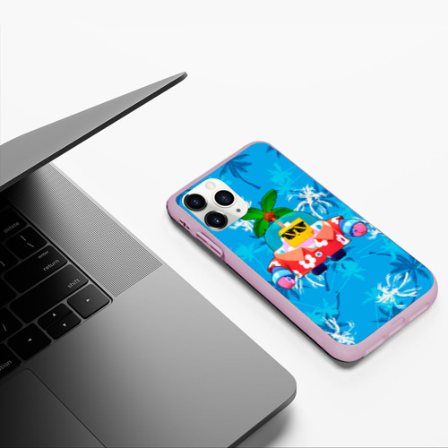 Чехол для iPhone 11 Pro матовый BRAWL STARS (NEW SPROUT) [10], цвет розовый - фото 5