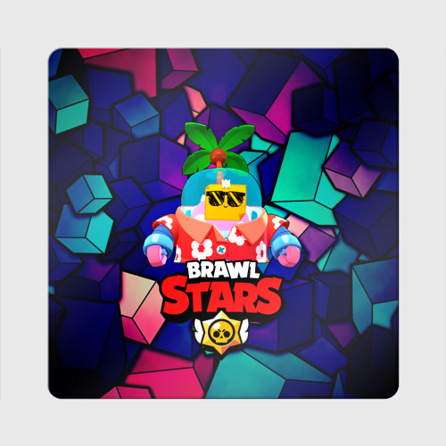 Магнит виниловый Квадрат BRAWL STARS (NEW SPROUT) [12]