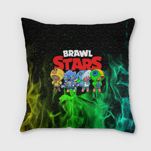 Подушка 3D Brawl Stars Leon Quattro