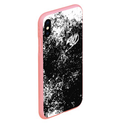 Чехол для iPhone XS Max матовый Fairy tail logo white - фото 2