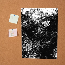 Постер Fairy tail logo white - фото 2