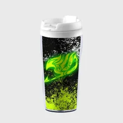 Термокружка-непроливайка Fairy tail logo green