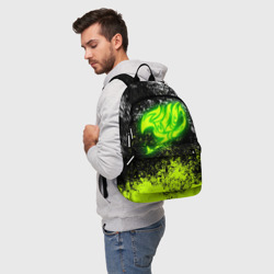 Рюкзак 3D Fairy tail logo green - фото 2