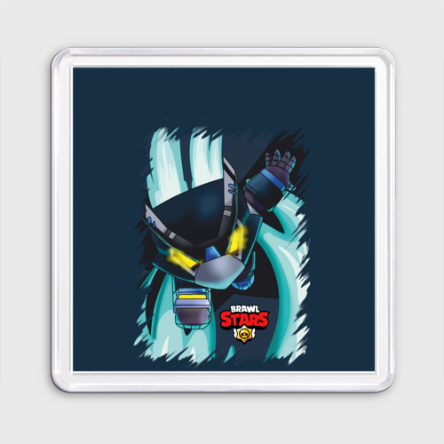 Магнит 55*55 Brawl Stars. Crow