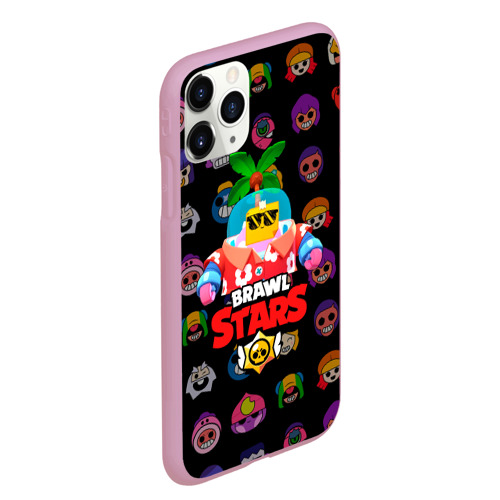 Чехол для iPhone 11 Pro Max матовый BRAWL STARS (NEW SPROUT) [14], цвет розовый - фото 3