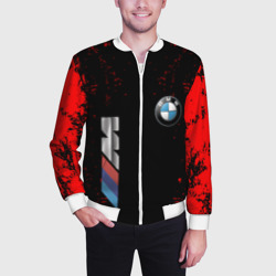 Мужской бомбер 3D BMW - фото 2