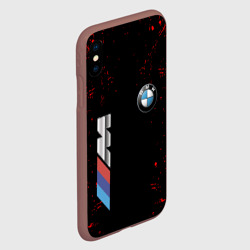 Чехол для iPhone XS Max матовый BMW - фото 2