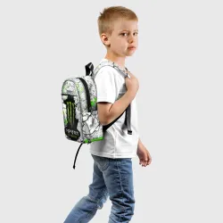 Детский рюкзак 3D Monster energy - фото 2