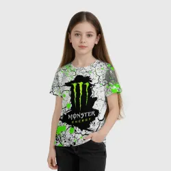 Детская футболка 3D Monster energy - фото 2