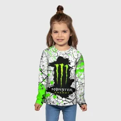 Детский лонгслив 3D Monster energy - фото 2