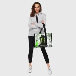 Сумка-шоппер 3D Monster energy - фото 2