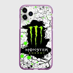 Чехол для iPhone 11 Pro матовый Monster energy
