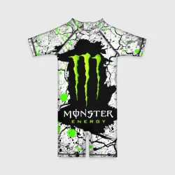 Детский купальный костюм 3D Monster energy