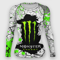 Женский рашгард 3D Monster energy