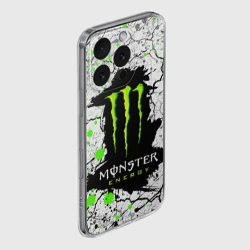 Чехол для iPhone 16 Pro силиконовый с защитой камеры Monster energy - фото 2