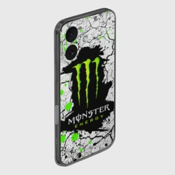 Чехол для iPhone 16 силиконовый с защитой камеры Monster energy - фото 2