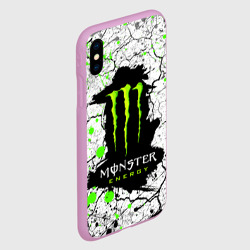 Чехол для iPhone XS Max матовый Monster energy - фото 2