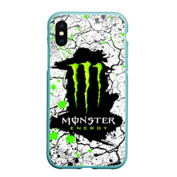 Чехол для iPhone XS Max матовый Monster energy