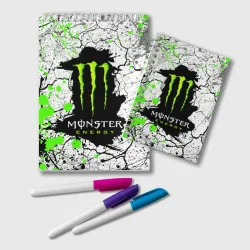 Блокнот Monster energy