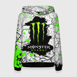 Женская толстовка 3D Monster energy