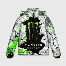 Зимняя куртка для мальчиков 3D Monster energy