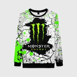 Женский свитшот 3D Monster energy