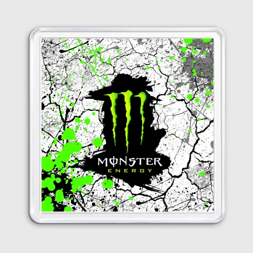 Магнит 55*55 Monster energy