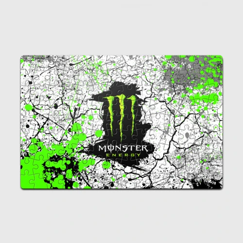 Головоломка Пазл магнитный 126 элементов Monster energy
