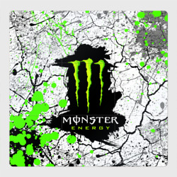 Магнитный плакат 3Х3 Monster energy