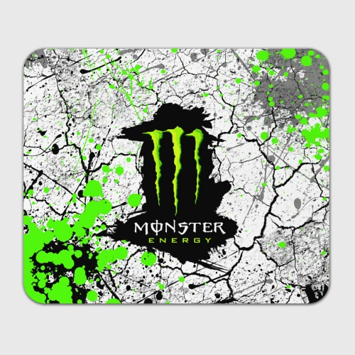 Прямоугольный коврик для мышки Monster energy