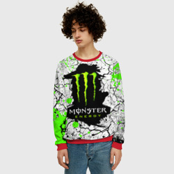 Мужской свитшот 3D Monster energy - фото 2