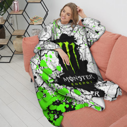 Плед с рукавами Monster energy - фото 2