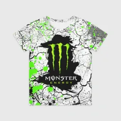 Детская футболка 3D Monster energy