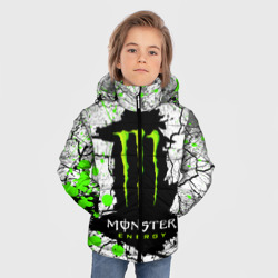 Зимняя куртка для мальчиков 3D Monster energy - фото 2