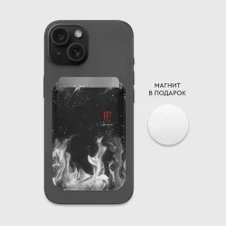 Картхолдер Magsafe магнитный Monster energy +спина - фото 2