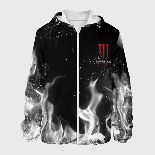 Мужская куртка 3D Monster energy +спина