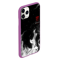 Чехол для iPhone 11 Pro матовый Monster energy +спина - фото 2