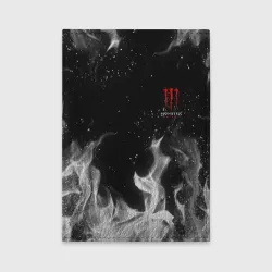 Обложка для автодокументов Monster energy +спина