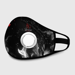 Маска из неопрена Monster energy +спина