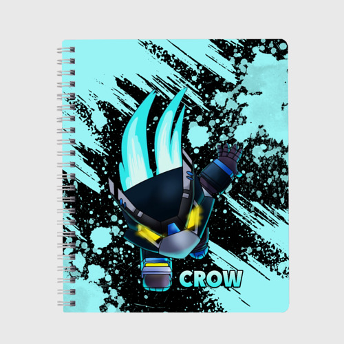 Тетрадь Brawl Stars CROW, цвет клетка