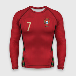 Мужской рашгард 3D Ronaldo home Euro 2020